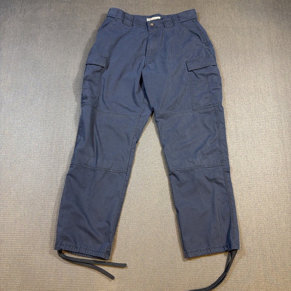74280 5.11 Tactical‎ Mens Taclite TDU Pants Large Navy Blue